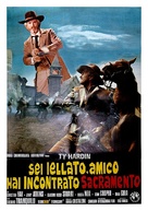 Sei iellato, amico hai incontrato Sacramento - Italian Movie Poster (xs thumbnail)
