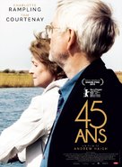 45 Years - French Movie Poster (xs thumbnail)