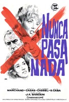 Nunca pasa nada - Spanish Movie Poster (xs thumbnail)