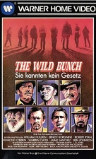 The Wild Bunch - German VHS movie cover (xs thumbnail)