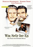 Che ora &eacute;? - German Movie Poster (xs thumbnail)