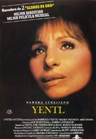 Yentl - Spanish Movie Poster (xs thumbnail)
