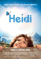 Heidi - Turkish Movie Poster (xs thumbnail)