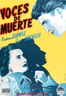 Sorry, Wrong Number - Spanish Movie Poster (xs thumbnail)