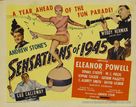 Sensations of 1945 - Movie Poster (xs thumbnail)