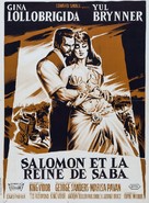 Solomon and Sheba - French Movie Poster (xs thumbnail)