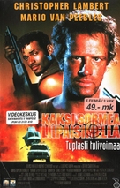 Gunmen - Finnish VHS movie cover (xs thumbnail)