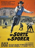 Black Spurs - Danish Movie Poster (xs thumbnail)