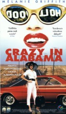 Crazy in Alabama - Finnish VHS movie cover (xs thumbnail)