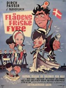 Fl&aring;dens friske fyre - Danish Movie Poster (xs thumbnail)