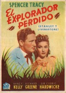 Stanley and Livingstone - Spanish Movie Poster (xs thumbnail)