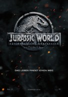 Jurassic World: Fallen Kingdom - German Movie Poster (xs thumbnail)