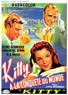 Kitty und die gro&szlig;e Welt - Belgian Movie Poster (xs thumbnail)