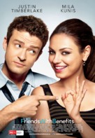 Friends with Benefits - New Zealand Movie Poster (xs thumbnail)
