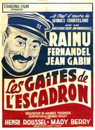 Les gaiet&eacute;s de l&#039;escadron - French Movie Poster (xs thumbnail)