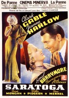 Saratoga - Belgian Movie Poster (xs thumbnail)