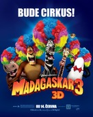 Madagascar 3: Europe&#039;s Most Wanted - Czech Movie Poster (xs thumbnail)