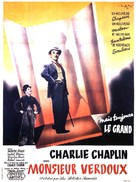 Monsieur Verdoux - French Movie Poster (xs thumbnail)