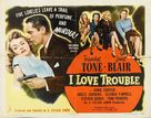 I Love Trouble - Movie Poster (xs thumbnail)