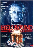 Hellbound: Hellraiser II - German DVD movie cover (xs thumbnail)