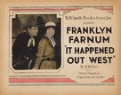 It Happened Out West - Movie Poster (xs thumbnail)