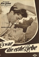 Es war die erste Liebe - German poster (xs thumbnail)