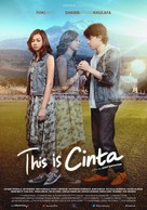 This is Cinta - Indonesian Movie Poster (xs thumbnail)