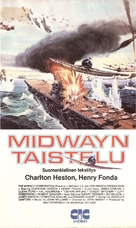 Midway - Finnish VHS movie cover (xs thumbnail)