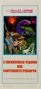 Viaje al centro de la Tierra - Italian Movie Poster (xs thumbnail)