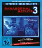 Paranormal Activity 3 - German Blu-Ray movie cover (xs thumbnail)