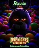 Five Nights at Freddy&#039;s - Spanish Movie Poster (xs thumbnail)