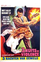 Tre notti violente - Belgian Movie Poster (xs thumbnail)