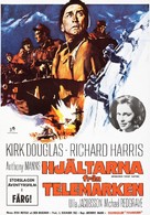 The Heroes of Telemark - Swedish Movie Poster (xs thumbnail)