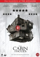 The Cabin in the Woods - Danish DVD movie cover (xs thumbnail)