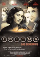 Enigma - German Movie Poster (xs thumbnail)