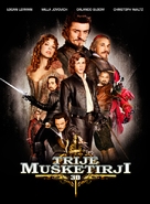 The Three Musketeers - Slovenian Movie Poster (xs thumbnail)