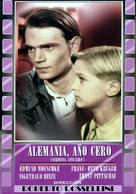 Germania anno zero - Spanish Movie Cover (xs thumbnail)