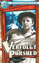 Pursued - German VHS movie cover (xs thumbnail)