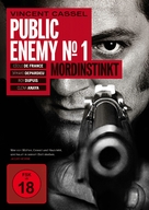 L&#039;instinct de mort - German DVD movie cover (xs thumbnail)