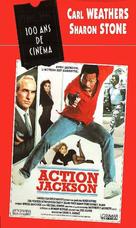 Action Jackson - French VHS movie cover (xs thumbnail)