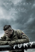 Fury - British Teaser movie poster (xs thumbnail)