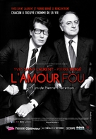 Yves Saint Laurent - L&#039;amour fou - French Movie Poster (xs thumbnail)