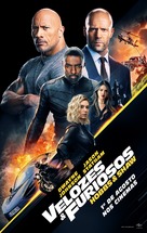 Fast &amp; Furious Presents: Hobbs &amp; Shaw - Brazilian Movie Poster (xs thumbnail)