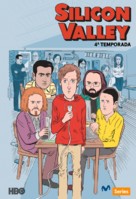 &quot;Silicon Valley&quot; - Spanish Movie Poster (xs thumbnail)