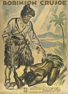 The Adventures of Robinson Crusoe - German Movie Poster (xs thumbnail)