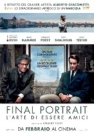 Final Portrait - Italian Movie Poster (xs thumbnail)