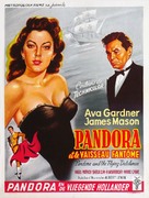 Pandora and the Flying Dutchman - Belgian Movie Poster (xs thumbnail)