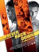 Never Back Down - French Movie Poster (xs thumbnail)