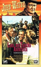 North to Alaska - German VHS movie cover (xs thumbnail)