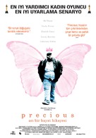 Precious: Based on the Novel Push by Sapphire - Turkish Movie Poster (xs thumbnail)